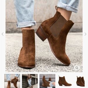 Very cute brown booties! Very comfortable and lightweight!